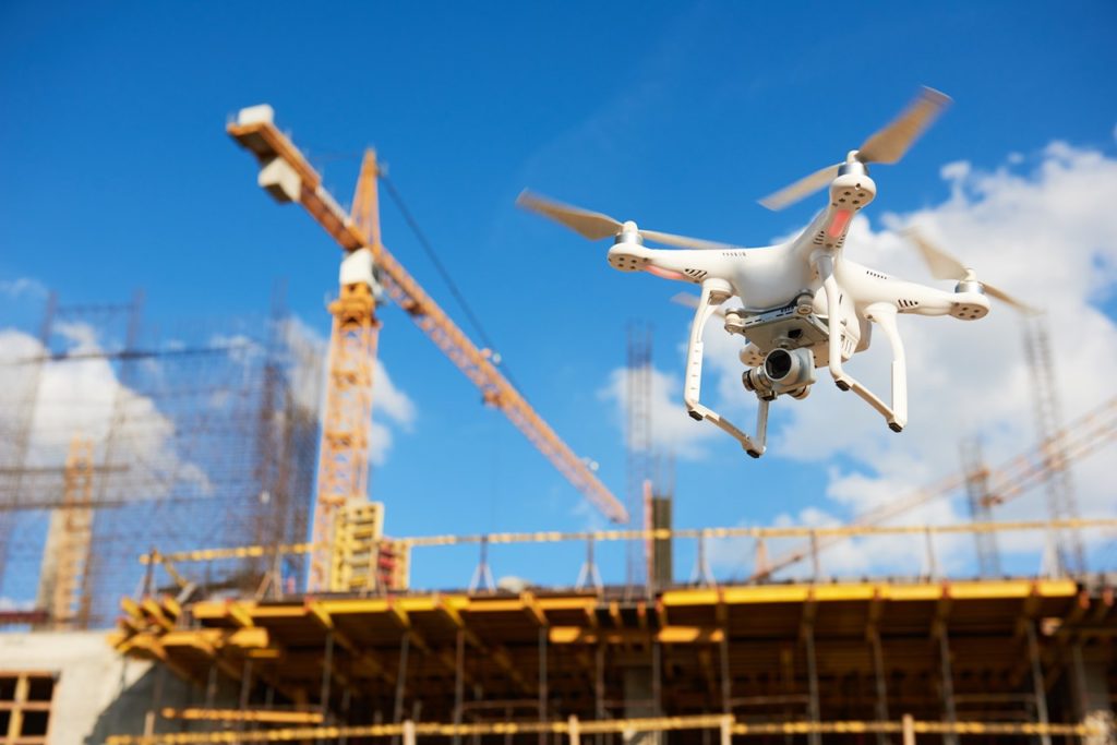 drones in construction industry