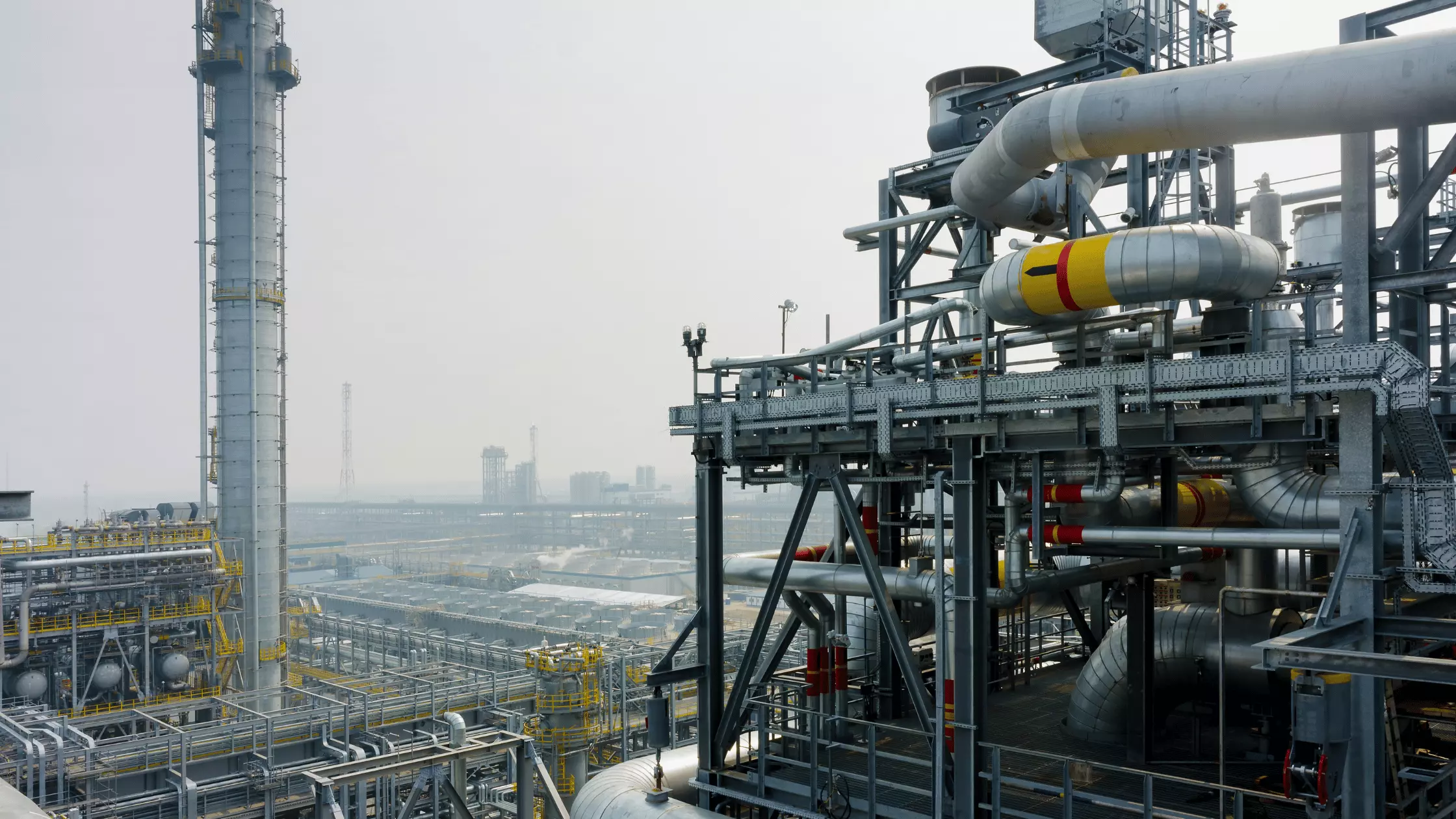 Oil and Gas Drone Inspection in India | SES Digital Solutions